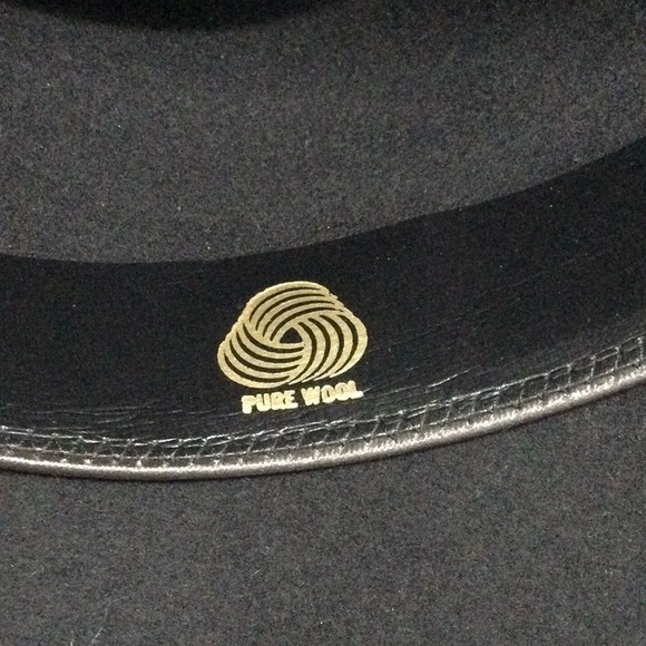 Down Under REDUCED Medium black wool hat - Picture 8 of 9